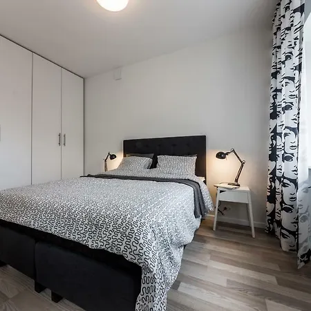 Lägenhet Modern Grey Apartment, 0,6km From Old Town *