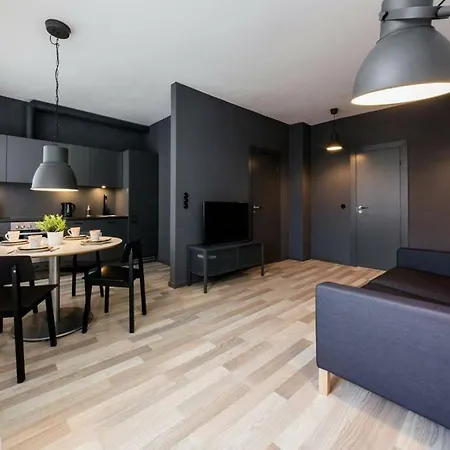 Lägenhet Modern Grey Apartment, 0,6km From Old Town *
